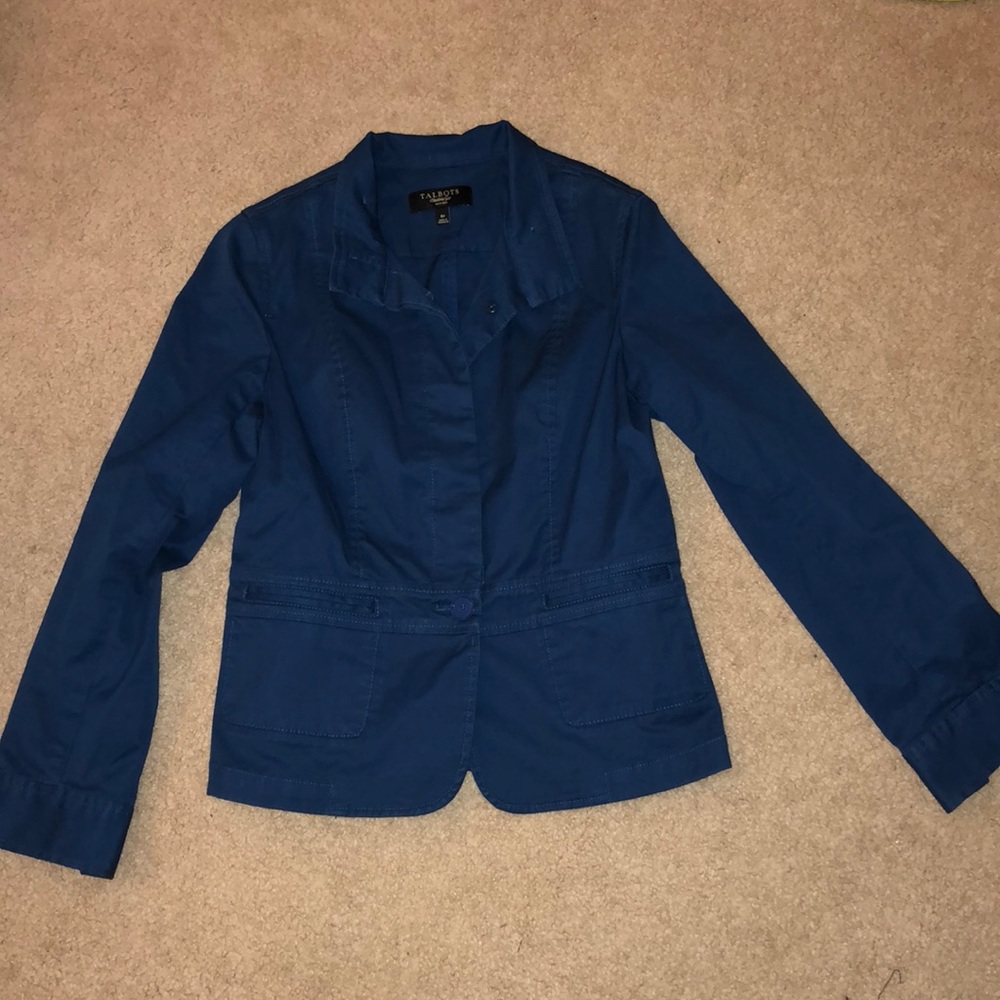 Blue Talbots Coat